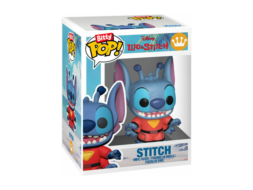 Funko Pop Bitty Rides Disney Lilo y Stitch Figura Stitch con The Red One