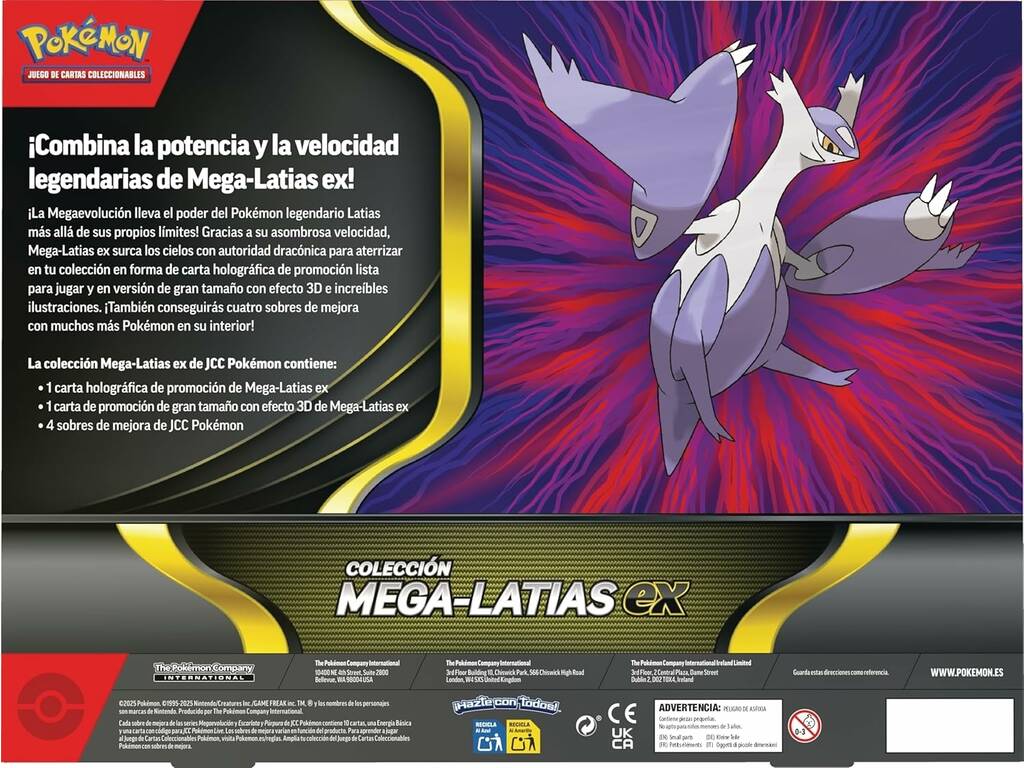 Pokémon TCG Boîte Collection Mega-Latias Ex