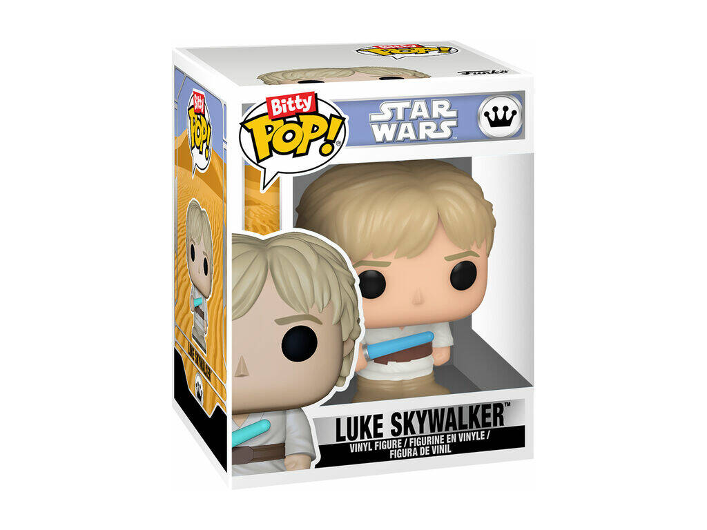 Funko Pop Bitty Rides Star Wars Figura Luke Skywalker con Speeder