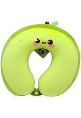 Cuscino da viaggio per collo Mela verde 27x27 cm