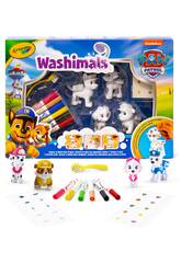 Crayola Washimals Paw Patrol Set 4 animaux avec autocollants