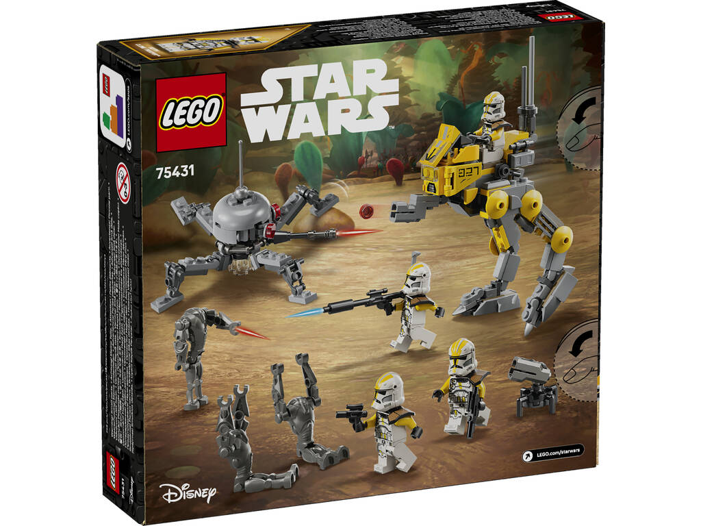 Lego Star Wars Combat Pack : Soldats clones du 327e corps stellaire
