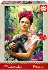 Puzzle 1000 Le jardin de la vie, Frida Khalo