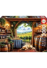 Puzzle 1000 Canes Et Vinum