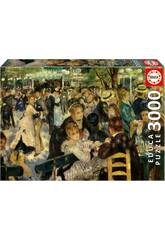 Puzzle 3000 Danse au Moulin De La Galette, Renoir