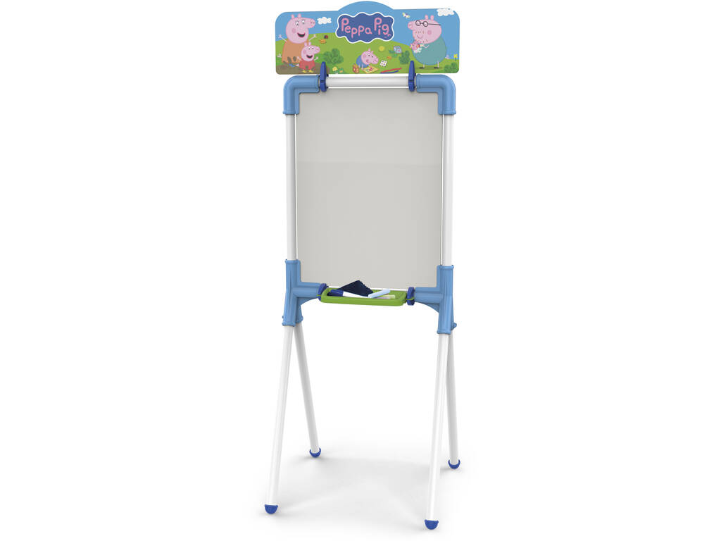 Mini lavagna 2 in 1 Peppa Pig, 98x32,5x37 cm