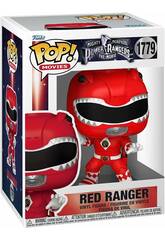 Funko Pop Movies Mighty Morphin Power Rangers The Movie Figura Ranger Rojo