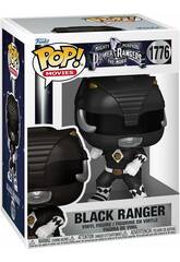 Funko Pop Movies Mighty Morphin Power Rangers The Movie Figura Ranger Negro