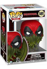 Funko Pop Plus Deadpool Figura Deadpool As Cthulhu con Cabeza Oscilante