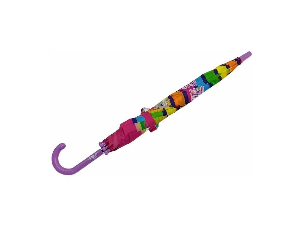 Parapluie de maison de poupée Gabby's avec canne de 48 cm