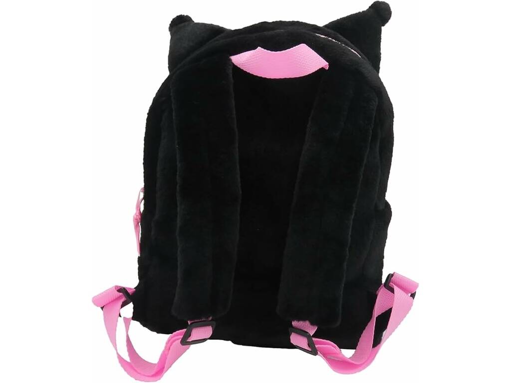 Sac à dos en peluche Sanrio Kuromi