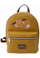 Sac  dos Pokmon Eevee Marron 28x22x11 cm