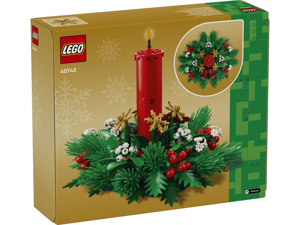 Lego Centro de Mesa Navideño