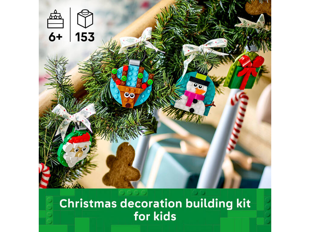 Lego Selección de Adornos Navideños