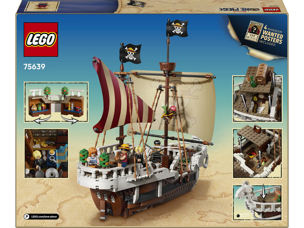 Lego One Piece Barco Pirata Going Merry
