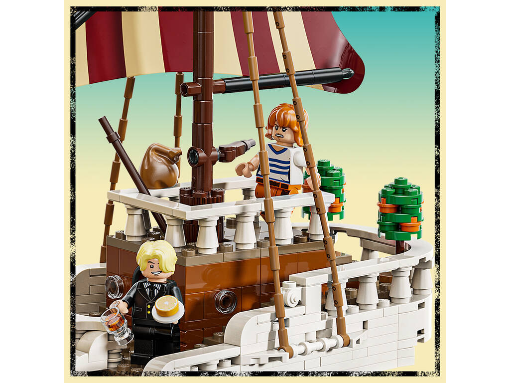 Lego One Piece Barco Pirata Going Merry