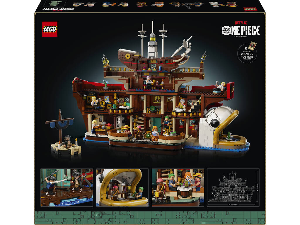 Lego One Piece Restaurant flottant Baratie