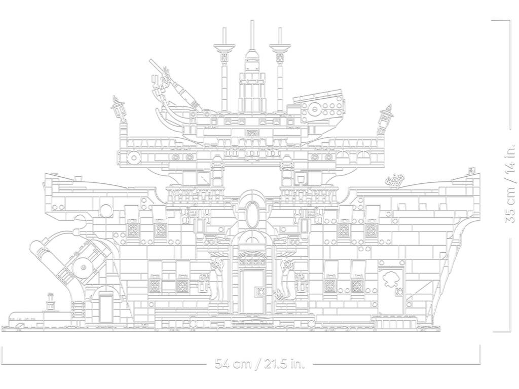 Lego One Piece Restaurant flottant Baratie