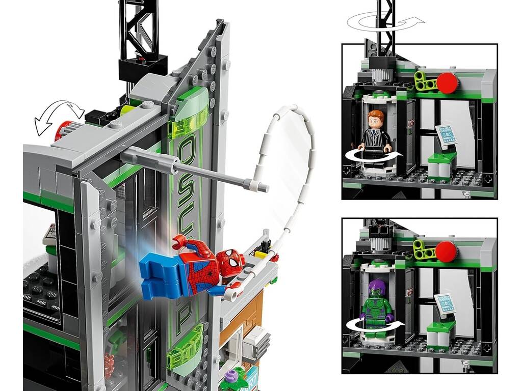 Lego Marvel Spiderman contre Oscorp