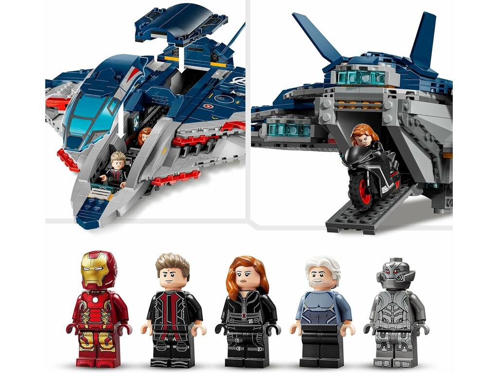 Lego Marvel Quinjet des Avengers : L'Ère d'Ultron