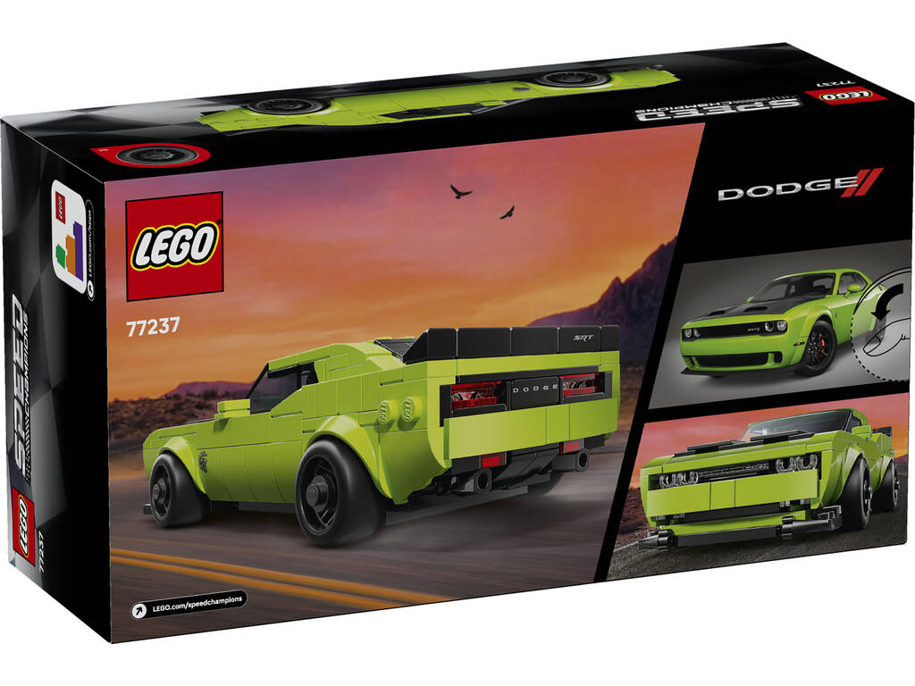 Lego Speed Champions Deportivo Dodge Challenger SRT Hellcat