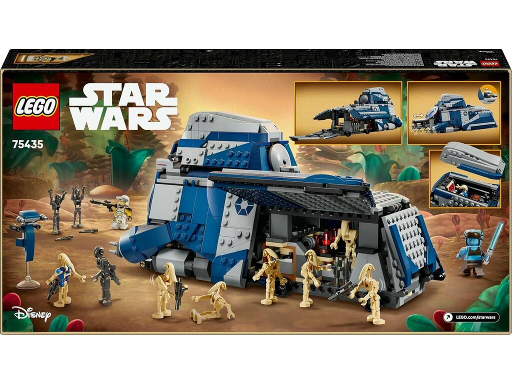 Lego Star Wars MTT Separatista della battaglia di Felucia
