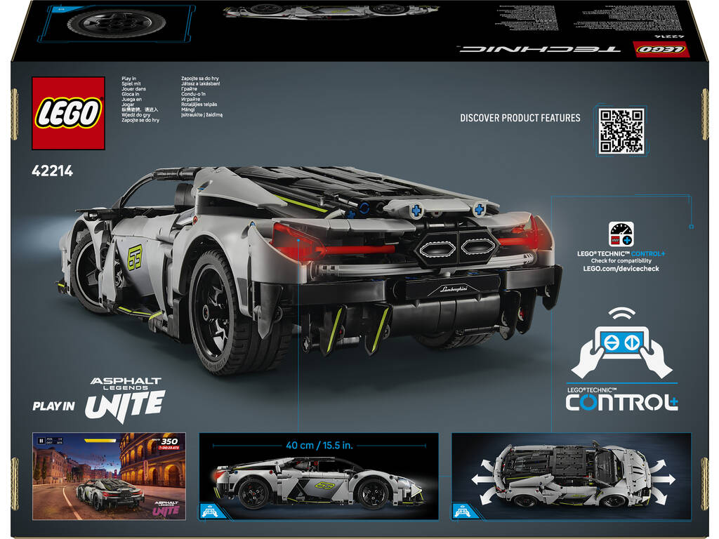 Lego Technic Superdeportivo Lamborghini Revuelto