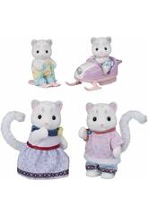 Sylvanian Families Pack Famiglia Leopardo delle Nevi