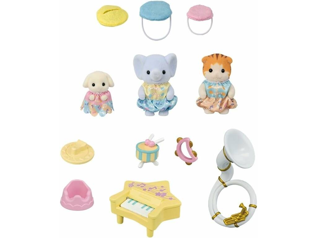 Sylvanian Families Conjunto Concerto no Jardim de Infância