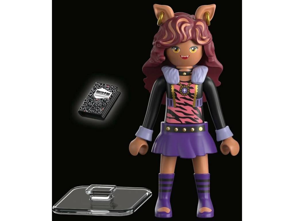 Playmobil Monster High Bambola Clawdeen Wolf con Accessori