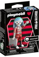 Playmobil Monster High Bambola Ghoulia Yelps con Accessorio