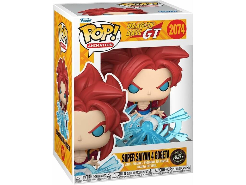 Funko Pop Animation Dragon Ball GT Figurine Super Saiyan 4 Gogeta