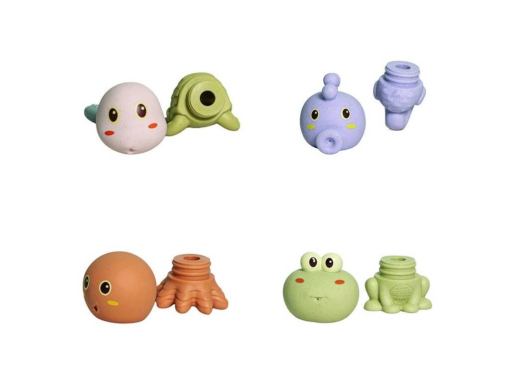 Sac à jouets de bain 4 pièces Sea