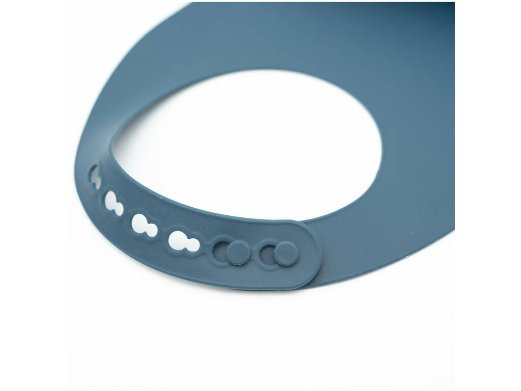 Vajilla 7 pièces en silicone bleu