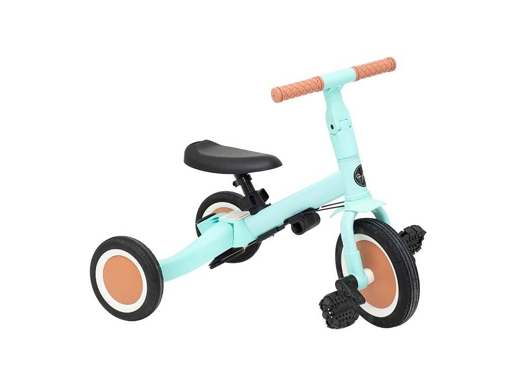 Tricycle multifonction Gyro 5 en 1 Couleur Menthe