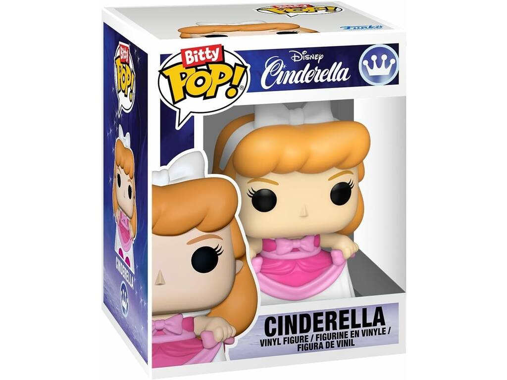Funko Bitty Pop Display Castillo de Cenicienta con 2 Figuras Exclusivas