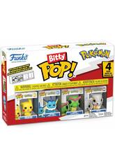 Funko Bitty Pop Pokmon Pack 4 com Pikachu