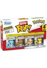 Funko Bitty Pop Pokmon Pack 4 con Squirtle