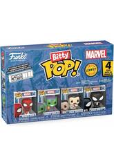 Funko Bitty Pop Marvel Spiderman Set 4 con Green Goblin