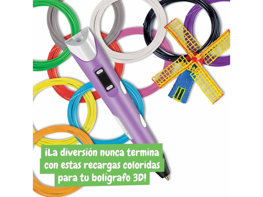 Recharges stylo 3D