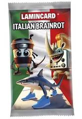 Italian Brainrot Lamincard Sachet avec 5 Cartes Premium 