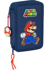 Bote  crayons double 29 pices Super Mario Trick