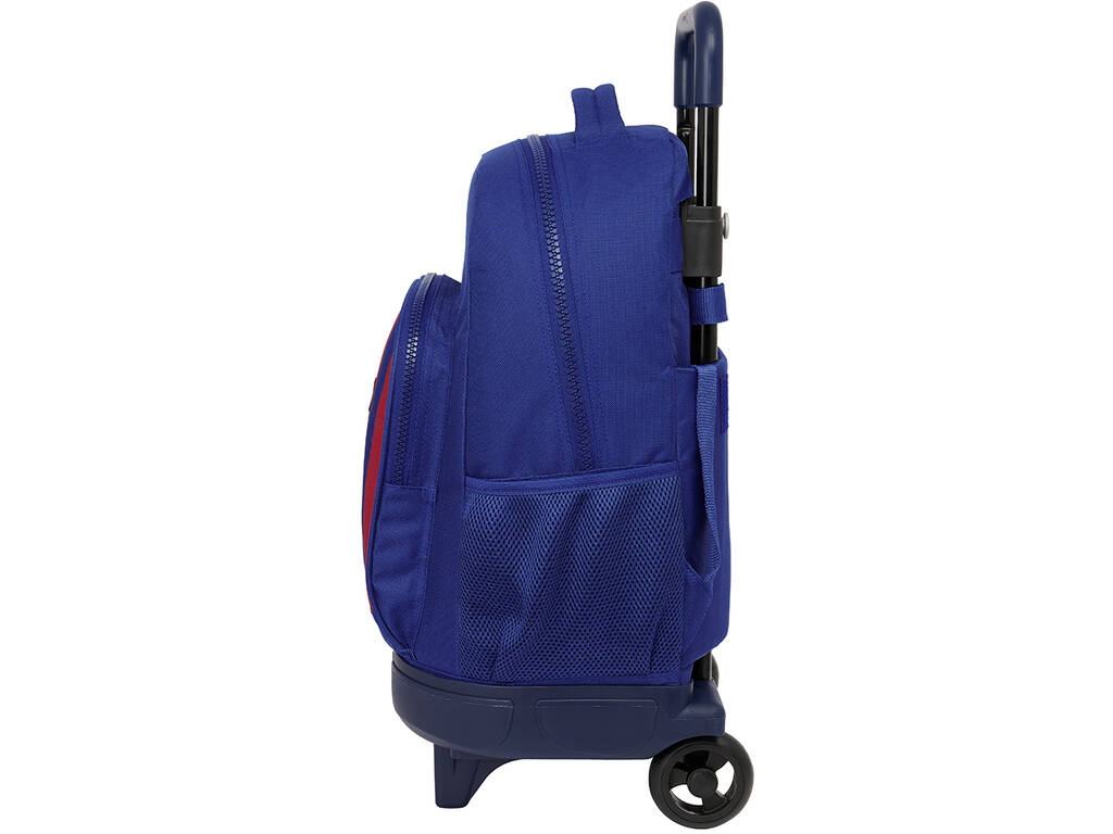 Grand sac à dos à roulettes Compact amovible F.C. Barcelona