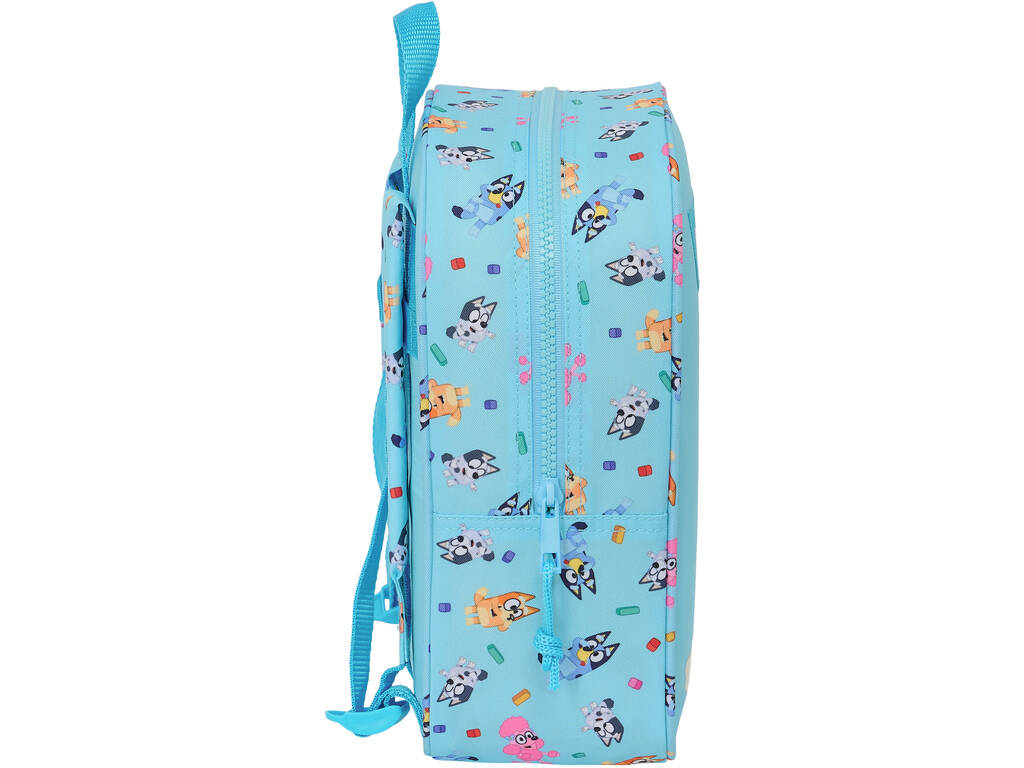 Sac à dos pour crèche adaptable à la poussette Bluey