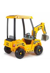 Feber Super Digger Excavadora a Batería de 12V