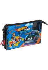 Triple porte-tout Hot Wheels Let's Race