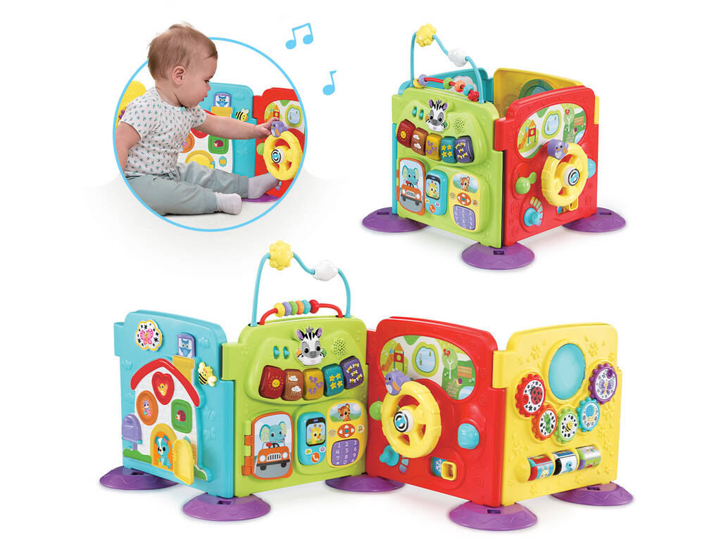 Vtech Baby Panneaux emboîtables multi-activités 4 en 1