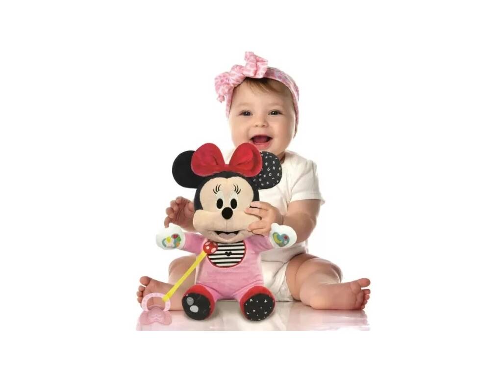 Disney Baby Peluche Interativo A Minha Primeira Minnie com Acessórios