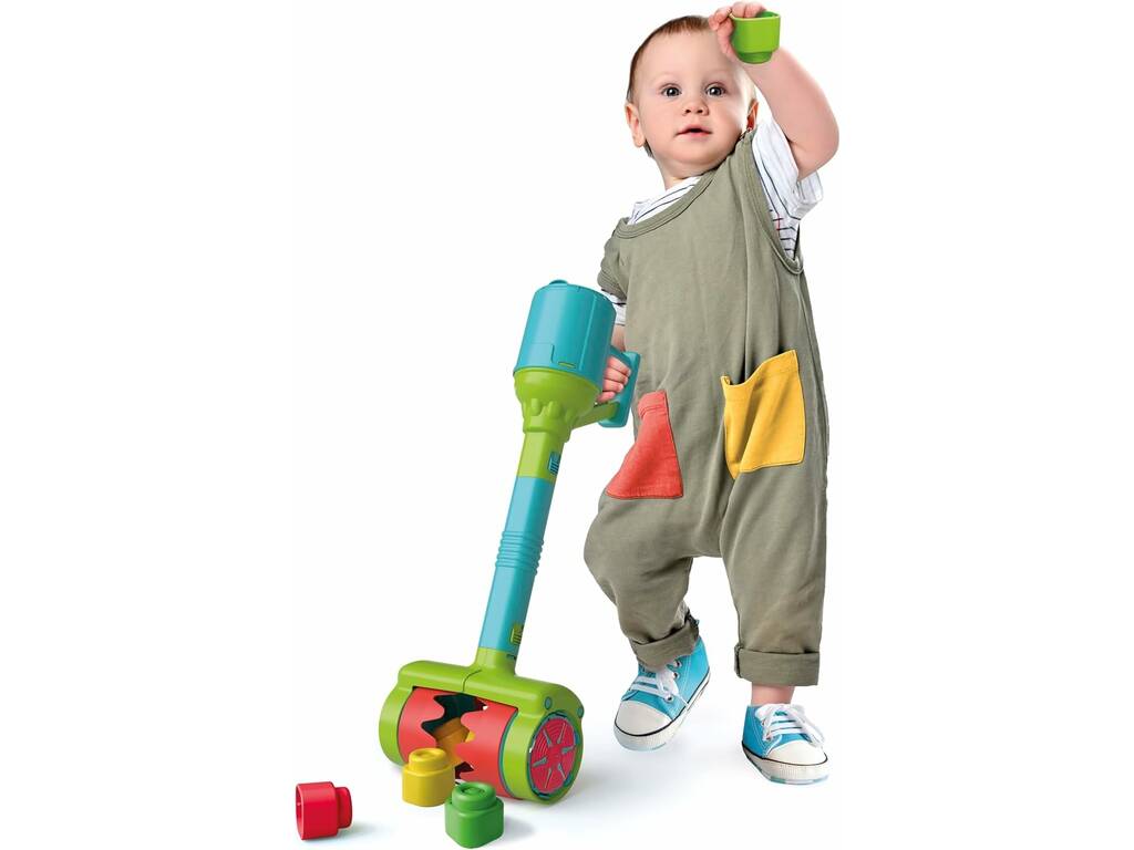 Clemmy Aspirateur sensoriel avec 6 blocs