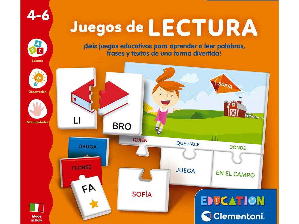 Education Jeux de lecture